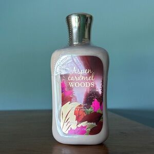 🍁 Bath & Body Works Aspen Caramel Woods Body Wash – Retired & Rare 🍁